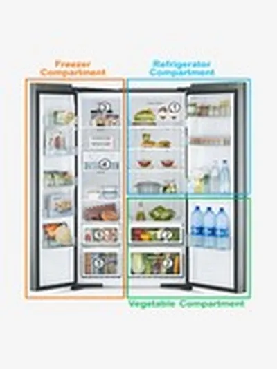 Buy Hitachi Side By Side Refrigerator Litres Inverter R S Pnd