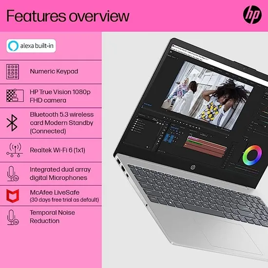 Buy Hp Thin Light Laptop R Gb Gb Ssd Fhd Win