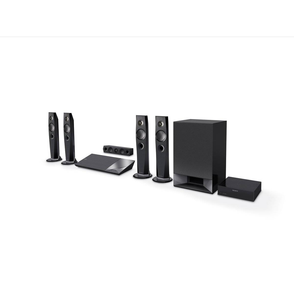 Buy Sony Home Theatre 1200 Watts RMS 5.1 Channel BDV-N7200 Black Home ...