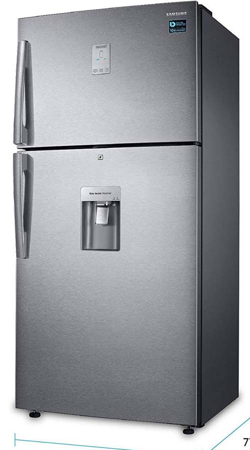 Buy Samsung Double Door Refrigerator 523L RT 54 K6558SL Real Stainless