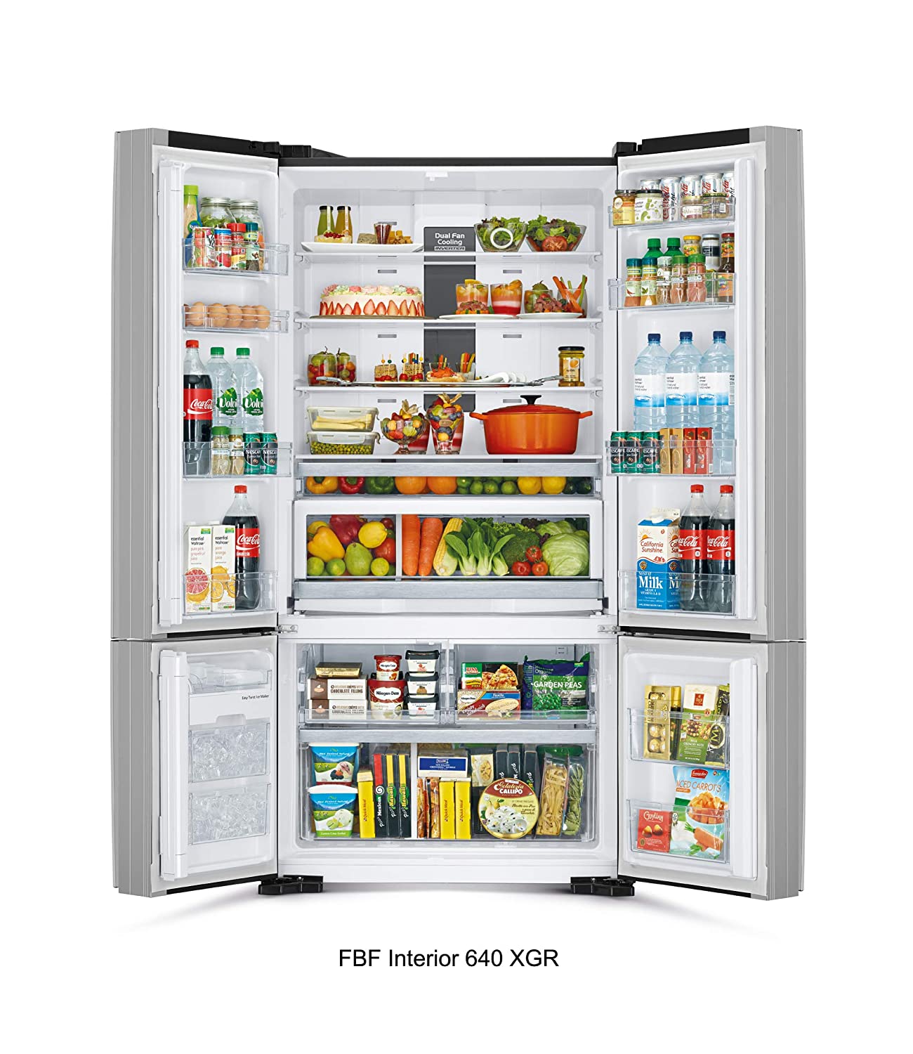 hitachi refrigerator double door price