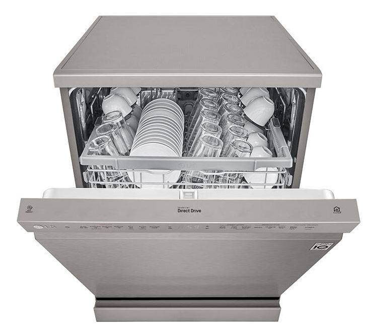 Buy LG Dishwasher DFB424FP Silver Dishwasher Online From Lotus