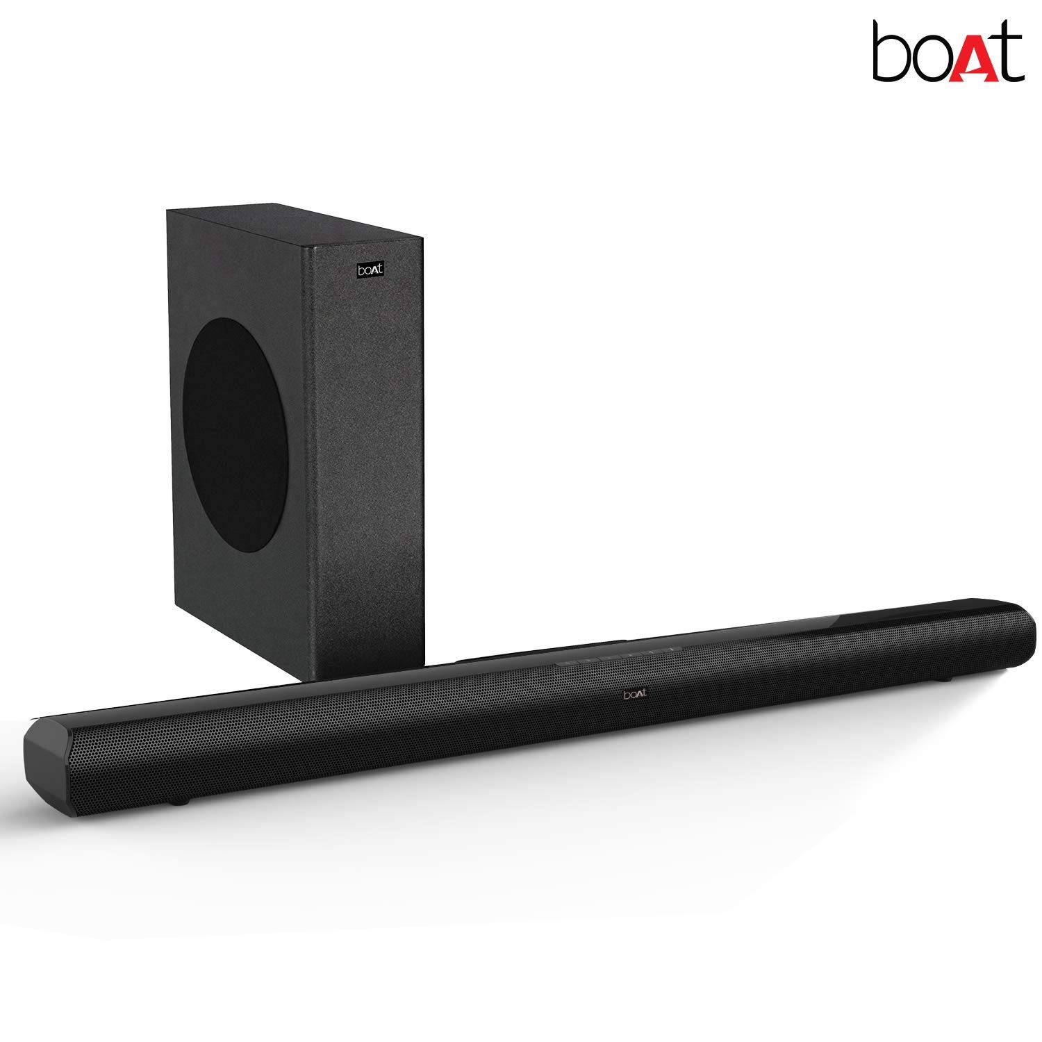 Buy Boat Sound Bar Aavante 3000 120 W Wireless SoundBar BT4.2 Black