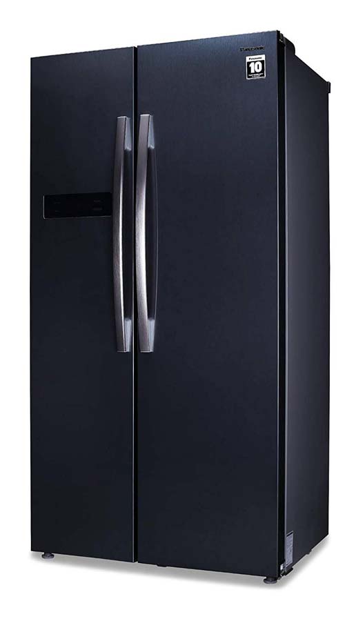 Buy Panasonic Side By Side Refrigerator 584L NR-BS60MHX1 Dark Grey
