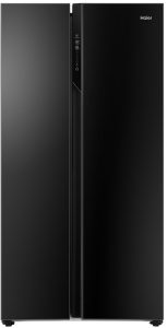 Buy Haier Side By Side Refrigerator 570 Litres Inverter Hrf 622kg Black Glass Side By Side Refrigerator Online From Lotus Electronics In India Buy Latest Side By Side Refrigerator Online At Best