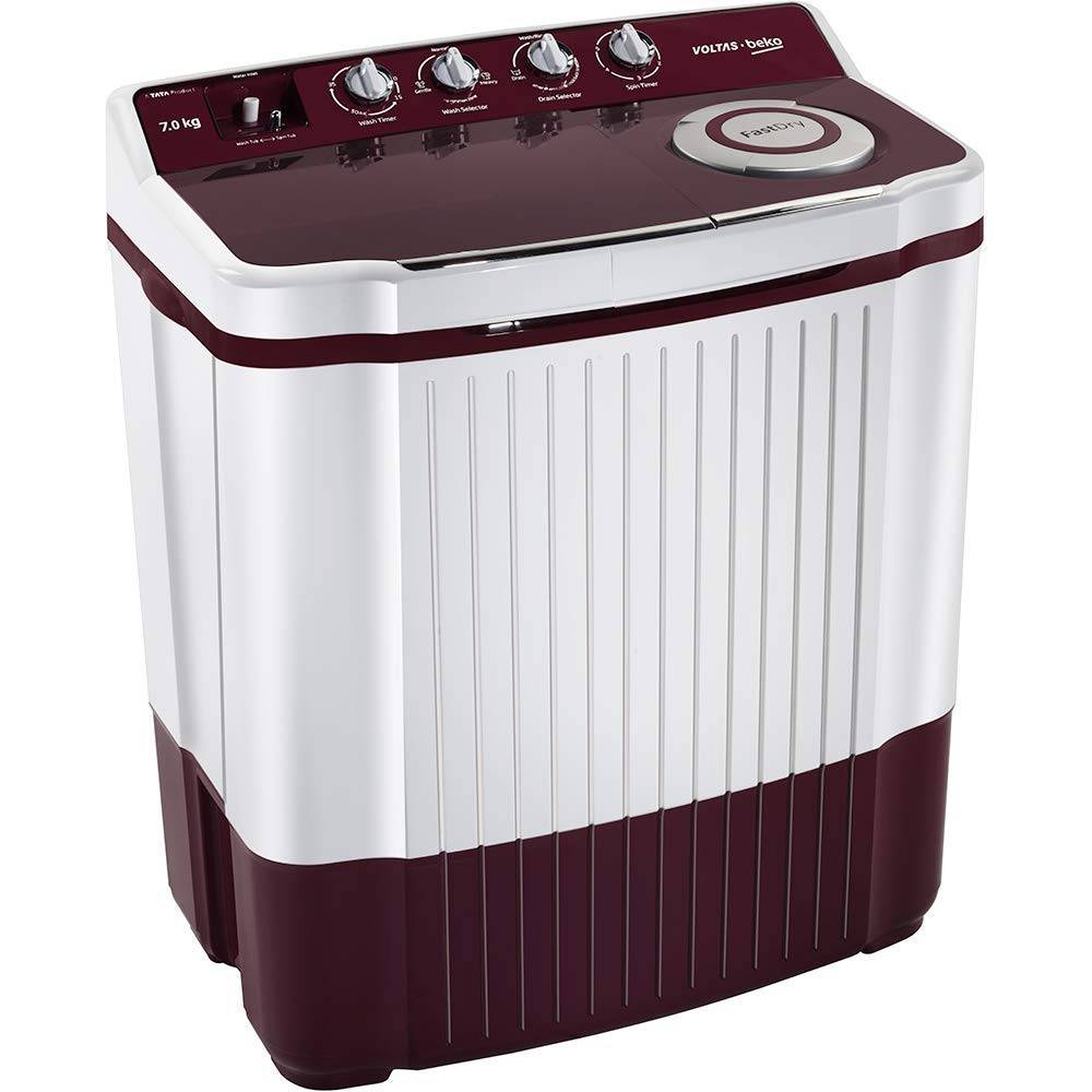 Buy Voltas Semi Automatic Washing Machine 7.0 WTT70ABRT Burgundy Semi