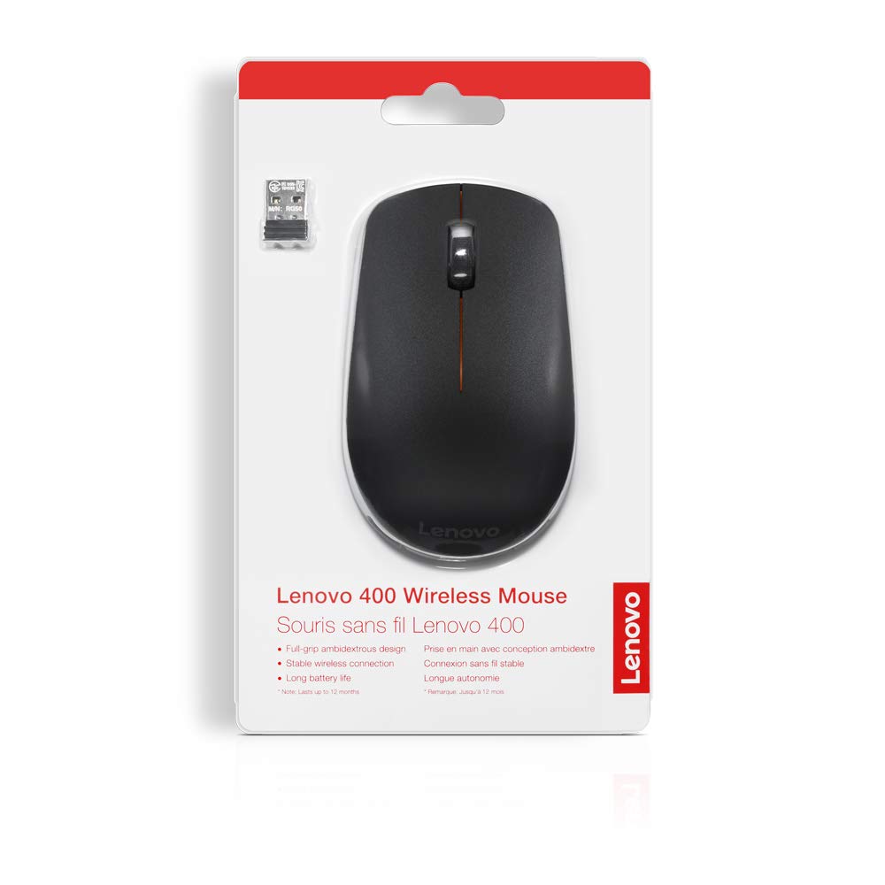 Buy Lenovo Mouse 400 Wireless Mouse Black Gy50r91293 Mouse Online