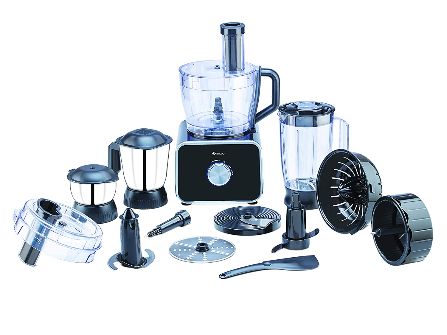 Bajaj Food Processor 1000 Watts FX 1000 Dlx Black