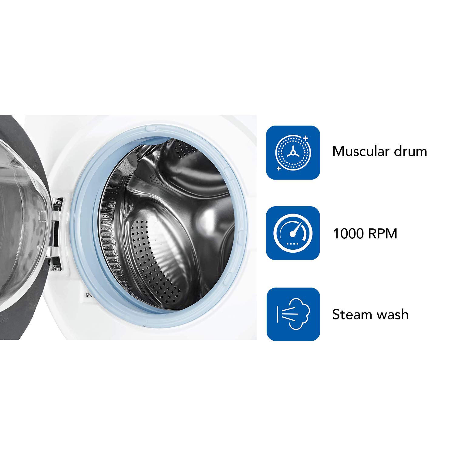 Buy Haier Front Load Washing Machine 6.0 Kg HW6010636WNZP White Online