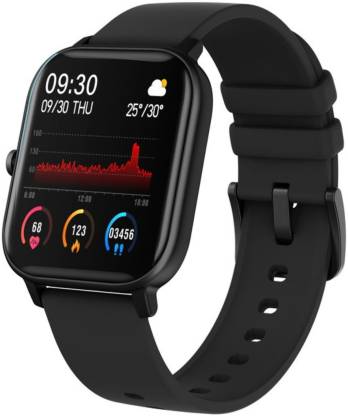 Boltt Smart Watch 36mm (1.4Inches) Square BSW001 Black