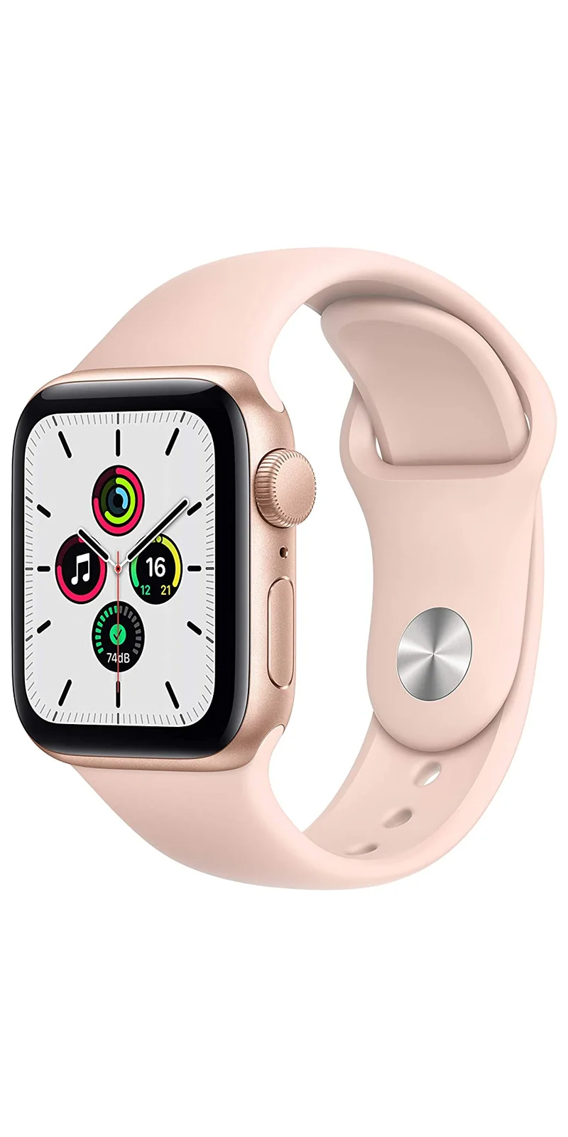 Buy Apple Smart Watch AW SE 44 GLD AL PS GPS MYDR2HN/A Online From