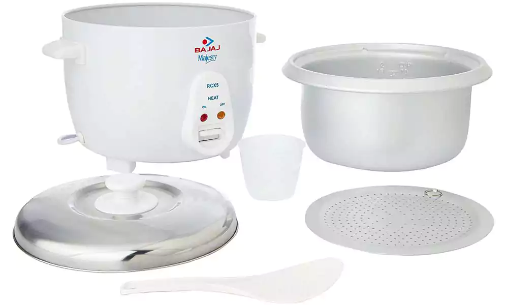 Buy Bajaj Rice Cooker 1.8L Majesty RCX5 White Online From Lotus