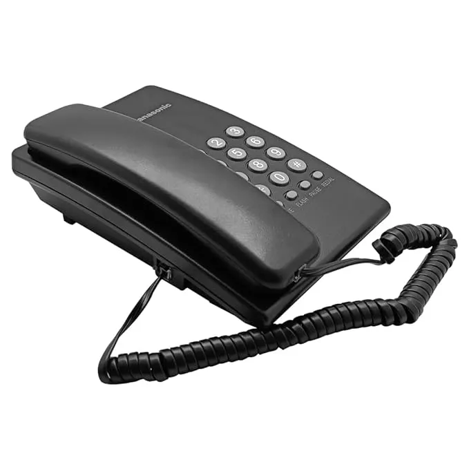 Panasonic Corded Telephone KX-TS400 SX Black
