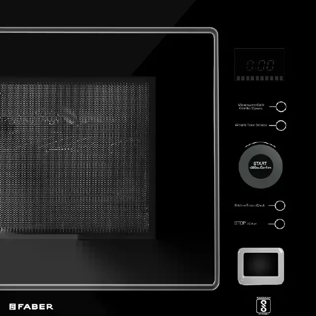Buy Faber Built In Microwave 32 Litre FBI MWO 32LGLB Black Finish