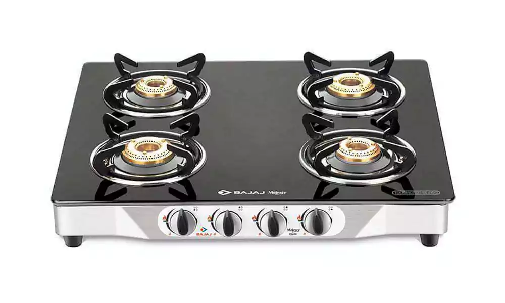 Buy Wonderchef Gas Stove `4 Burner Glass Cooktop Ultima 63153287