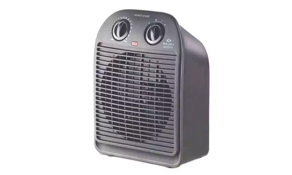 Bajaj Fan Room Heater 2000 Watts Majesty RFX 2 Grey