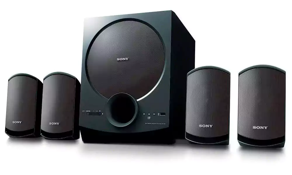 Sony Speaker 80 Watts 4.1 Channel SA-D40 Black