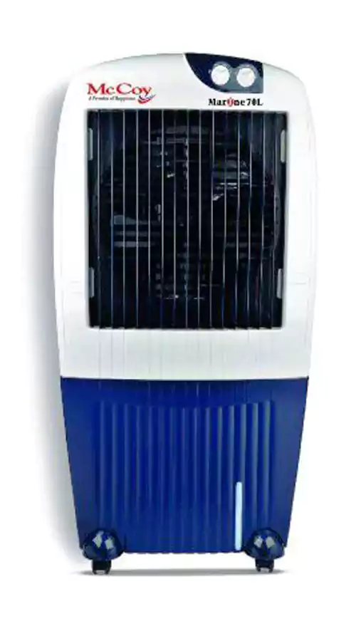 McCoy Fiber Body Cooler 70 Litres Honeycomb Pads Marine 70 Multicolour