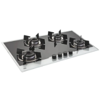 Glen Hob 4 Burner GL Frame 1074 IN BW