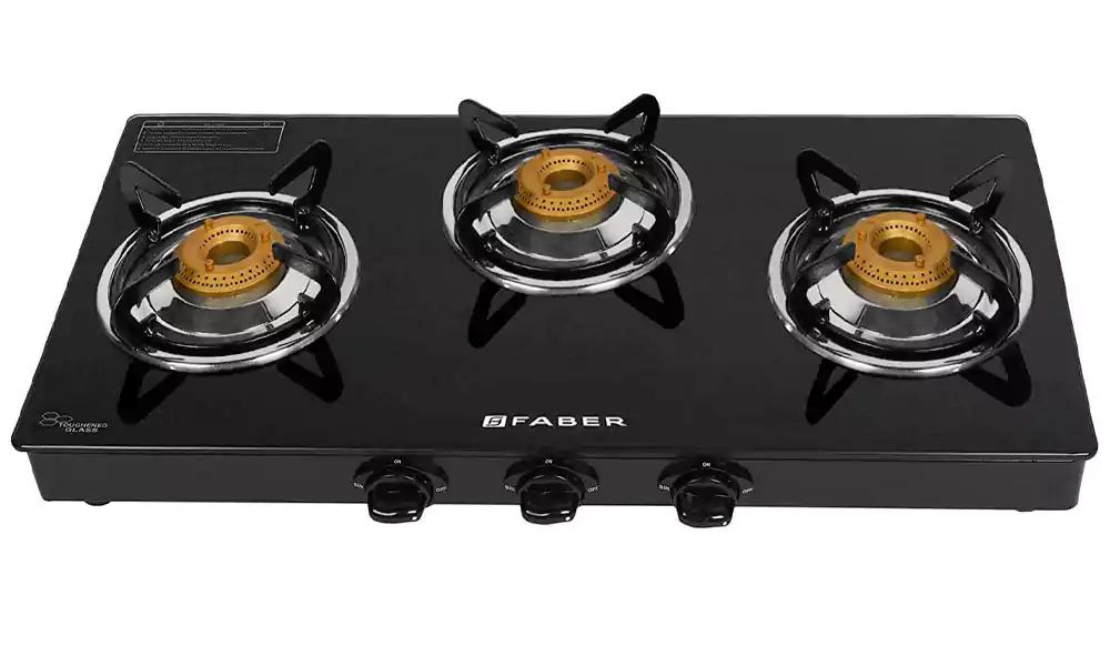 Buy Faber Gas Stove 3 Burner Grand Glass Top Black Online From Lotus Electronics In India Buy Latest Gas Stove Online At Best Prices Lotus Electronics