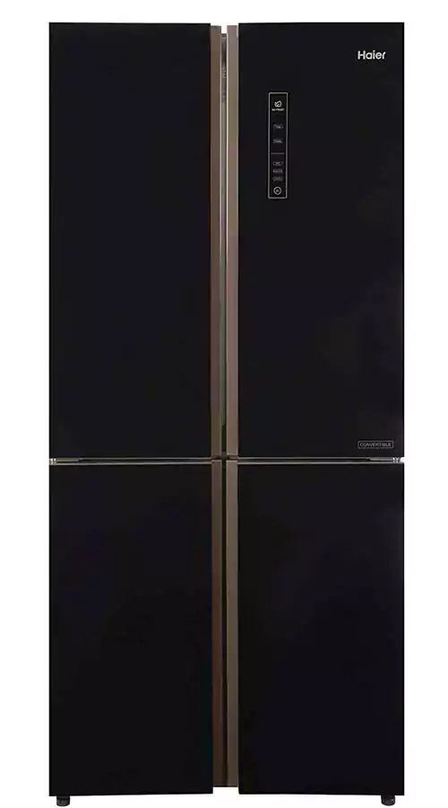 Haier French Door Refrigerator 531 Litres Inverter HRB-550KG Black Glass