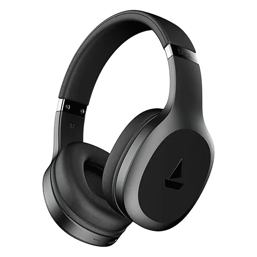 Boat Wireless Over-Ear Phone Rockerz 412 Active Black