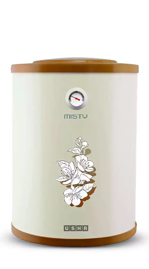 Usha Electrical Water Heater Liters Misty 15L Ivory Cherry Blossom Ivory Cherry Blossom