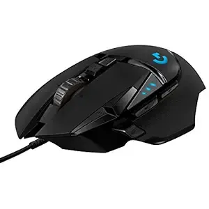 Logitech Mouse Lightspeed Wired Gaming Mouse G502 Black