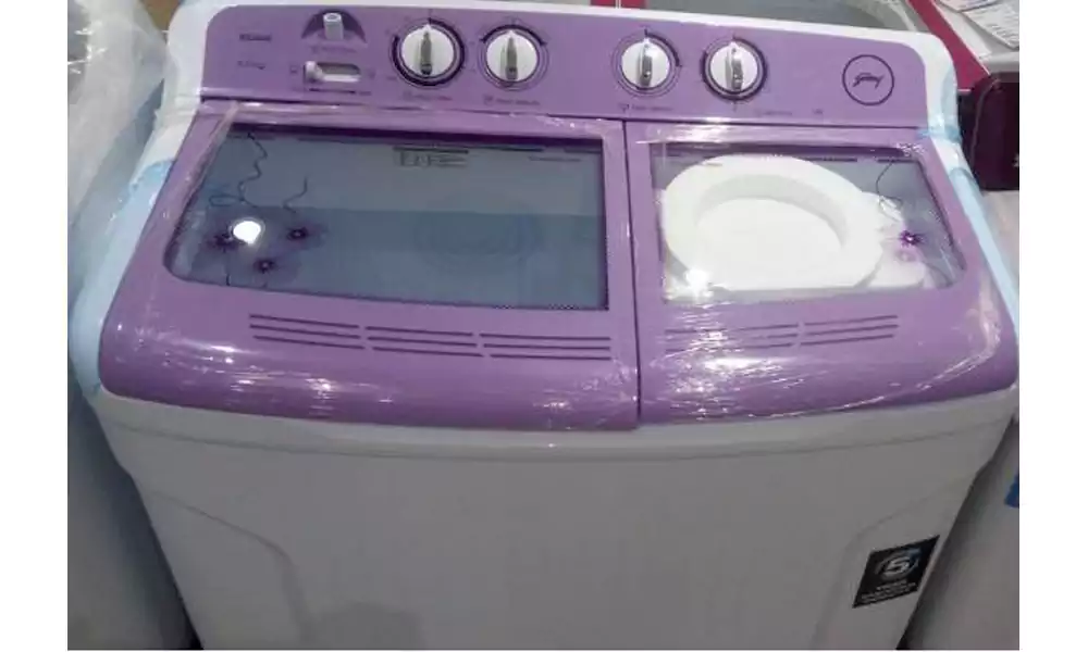 Godrej Semi Automatic Washing Machine 8.0 Kg 5 Star WS EDGE 8.0 TB3 M Lavender