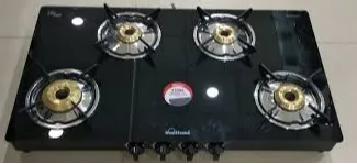 Sunflame Gas Stove 4 Burner GT Prime 4B BK Black