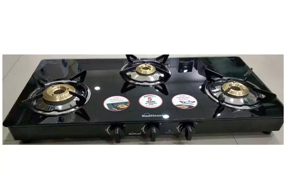 sunflame chulha 3 burner