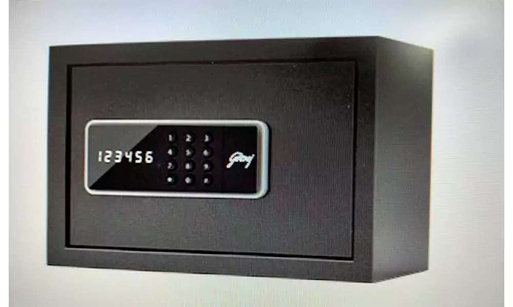 Godrej Locker Digital Safe Digi 8 Litre Ebony