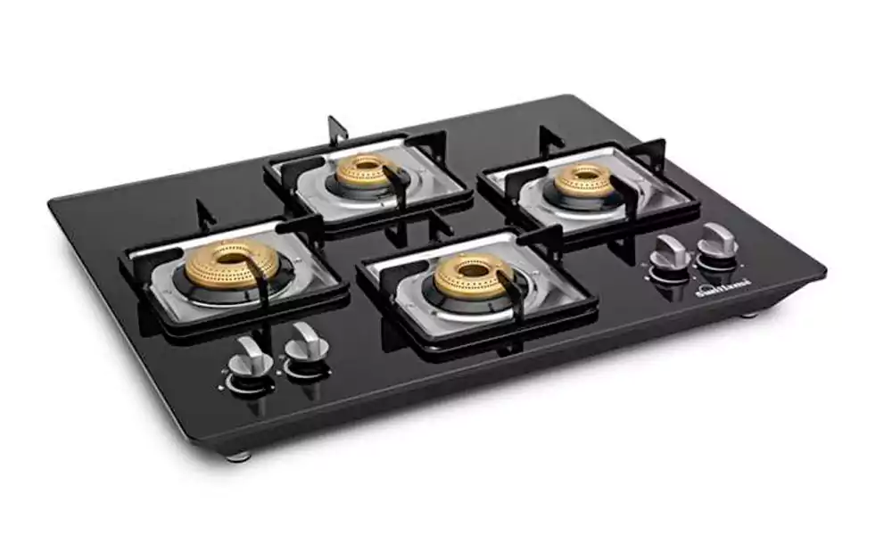 Sunflame gas deals stove 4 burner