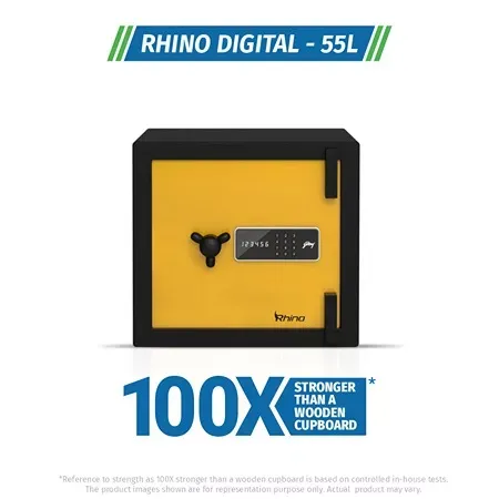 Godrej Locker Digital 55 Litre Rhino Electronic Gold