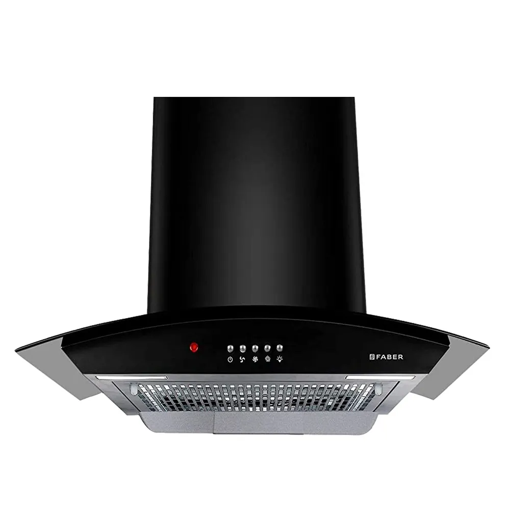 Faber Wall Mounted Chimney 60cm 1100m³/hr Ace Pro HC PB Black