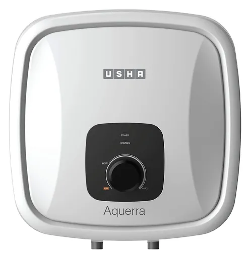 Usha Electrical Water Heater 10 Liters Aquerra White