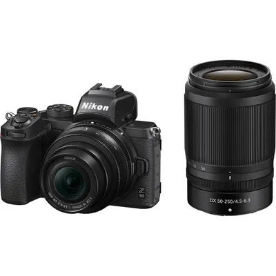 Nikon Mirrorless Camera 20.9 MP (18-140 mm Lens) Z50 Black