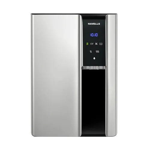 Havells Water Purifier RO 6.5 Litre RO + UV Hot l Warm l Ambient Gracia Alkaline Silver and Black
