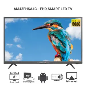 Amstrad Full HD LED TV 109cm (43 inches) AM43FHSA4D Black