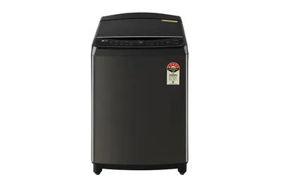 LG Top Load Automatic Washing Machine 10.0 Kg 5 Star Inverter Heater THD10SWP Platinum Black