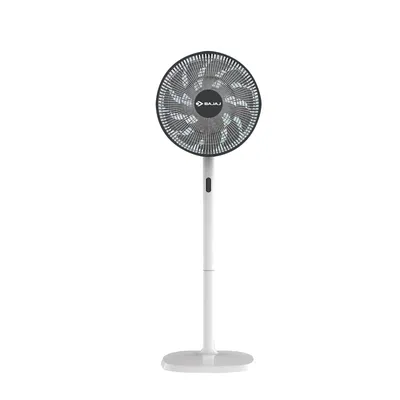Bajaj Pedestal Fan 350mm Dominus 18 (Remote) Grey+ Black