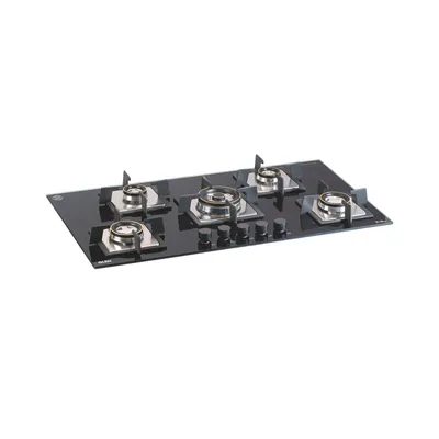 Glen Hob 5 Burner 1095 SQ DB TR FFD Black