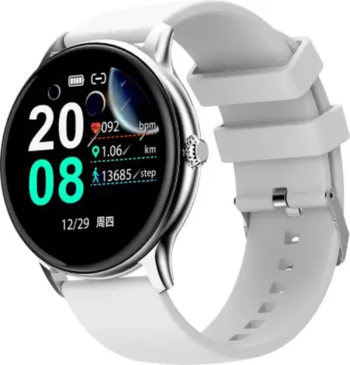 Fire Boltt Smart Watch 33mm(1.3 Inches) Round Hurricane BSW034 Grey