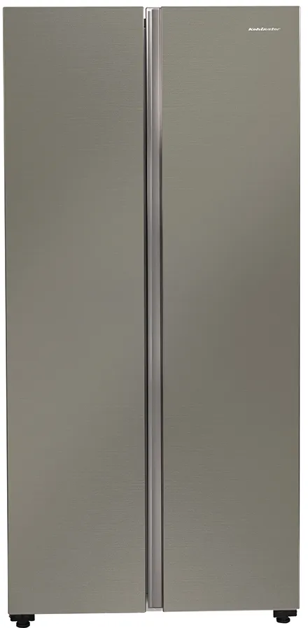 Kelvinator Side By Side Refrigerator 500 Litres Inverter KRS-B520SSV Silver