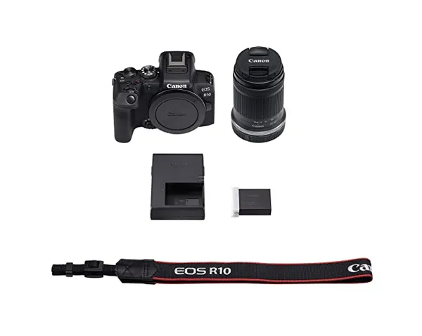 Buy Canon Mirrorless Camera 24.2MP (18-150mm Lens) EOS R10 Black Online ...