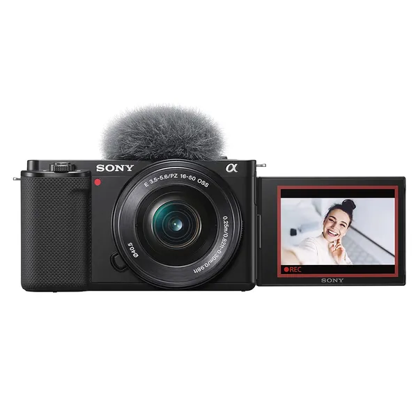 Sony Mirrorless Camera 24.2MP (16-50mm Lens) Alpha ZV-E10L Black