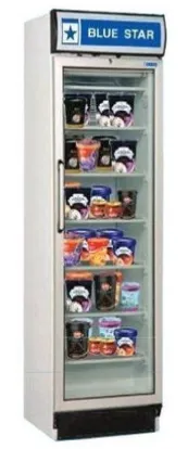 Blue Star Display Cooler 358 Litres Glass Door SC375F
