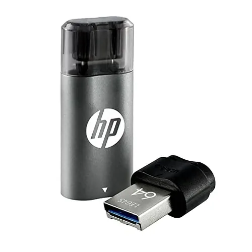 HP USB Drive OTG 3.2 Flash Drive 64GB Type C x5600c IMM-OTG064GB-06P