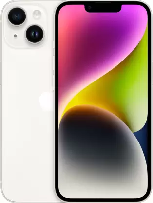 Buy Apple iPhone Mobile 13 (128GB ROM) MLPG3HN/A Starlight White 