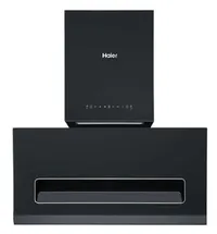 Haier Wall Mounted Chimney 60cm 1200m³/h Vertical HIH-V60HM-C Auto Open Panel Black